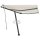 vidaXL Standmarkise Einziehbar Handbetrieben 350x250 cm Creme