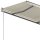 vidaXL Standmarkise Einziehbar Handbetrieben 350x250 cm Creme