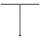 vidaXL Standmarkise Einziehbar Handbetrieben 350x250 cm Creme