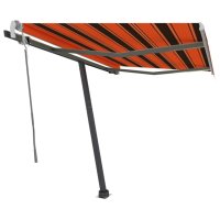 vidaXL Standmarkise Einziehbar Handbetrieben 350x250 cm...