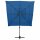 vidaXL Sonnenschirm mit Aluminium-Mast 4-lagig Azurblau 250x250 cm