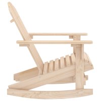 vidaXL Adirondack-Schaukelstuhl Massivholz Tanne