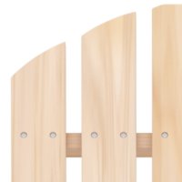 vidaXL Adirondack-Schaukelstuhl Massivholz Tanne