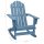 vidaXL Adirondack-Schaukelstuhl Massivholz Tanne Blau