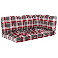 vidaXL Garten-Paletten-Ecksofa Grau Imprägniertes Kiefernholz