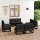 vidaXL 8-tlg. Garten-Lounge-Set mit Kissen Kiefer Massivholz