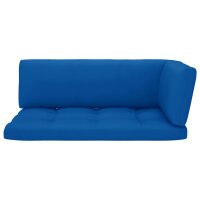 vidaXL 2-Sitzer-Palettensofa Schwarz Impr&auml;gniertes Kiefernholz