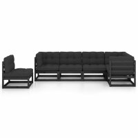 vidaXL 6-tlg. Garten-Lounge-Set mit Kissen Kiefer Massivholz