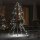 vidaXL Weihnachtsbaum Kegelform 160 LEDs Indoor Outdoor 78x120 cm