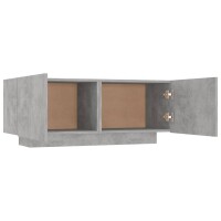 vidaXL TV-Schrank Betongrau 100x35x40 cm Holzwerkstoff