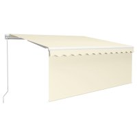 vidaXL Gelenkarmmarkise Einziehbar mit Jalousie 3x2,5 m...