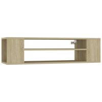 vidaXL TV-H&auml;ngeschrank Sonoma-Eiche 100x30x26,5 cm Holzwerkstoff