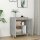 vidaXL Sideboard mit Massivholz-Beinen Betongrau 60x35x70 cm