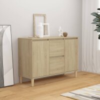 vidaXL Sideboard Sonoma-Eiche 103,5x35x70 cm Holzwerkstoff