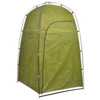 vidaXL Tragbare Campingtoilette mit Zelt 10+10 L