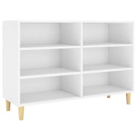 vidaXL Sideboard Weiß 103,5x35x70 cm Holzwerkstoff