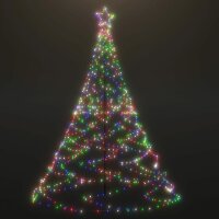 vidaXL LED-Weihnachtsbaum mit Metallstange 500 LEDs...