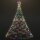 vidaXL LED-Weihnachtsbaum mit Metallstange 500 LEDs Mehrfarbig 3 m