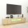 vidaXL TV-Schrank mit LED-Leuchten Sonoma-Eiche 180x35x40 cm