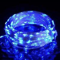 vidaXL LED-Lichterkette mit 300 LEDs Blau 30 m