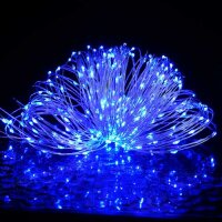 vidaXL LED-Lichterkette mit 300 LEDs Blau 30 m