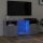 vidaXL TV-Schrank mit LED-Leuchten Betongrau 120x30x50 cm