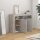 vidaXL Sideboard mit LED-Leuchten Betongrau 115,5x30x75 cm