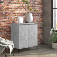 vidaXL Sideboard Betongrau 60x35x70 cm Holzwerkstoff