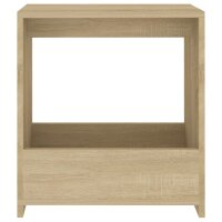 vidaXL Beistelltisch Sonoma-Eiche 50x26x50 cm Holzwerkstoff