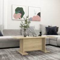 vidaXL Couchtisch Sonoma-Eiche 103,5x60x40 cm Holzwerkstoff