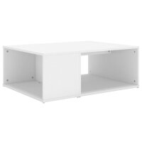 vidaXL Couchtisch Wei&szlig; 90x67x33 cm Holzwerkstoff