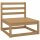 vidaXL 8-tlg. Garten-Lounge-Set Honigbraun Massivholz Kiefer