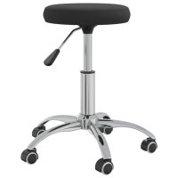 vidaXL Bürostuhl Drehbar Schwarz Samt