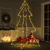 vidaXL Weihnachtsbaum Kegelform 240 LEDs Indoor und...