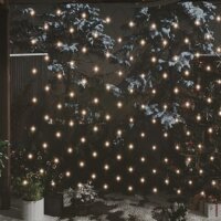 vidaXL LED-Lichternetz Warmweiß 3x3 m 306 LEDs Indoor Outdoor