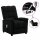 vidaXL Massagesessel Elektrisch Schwarz Stoff