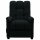vidaXL Massagesessel Elektrisch Schwarz Stoff