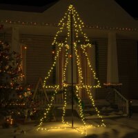 vidaXL Weihnachtsbaum Kegelform 300 LEDs Indoor und...