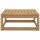 vidaXL Gartenhocker 70x70x30 cm Honigbraun Massivholz Kiefer