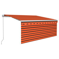 vidaXL Gelenkarmmarkise Einziehbar mit Jalousie 3x2,5 m...