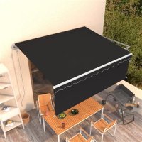 vidaXL Gelenkarmmarkise Automatisch mit Jalousie 4x3 m...