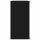 vidaXL Würfelregale 4 Stk. Schwarz 100x15x30 cm Holzwerkstoff