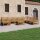 vidaXL 9-tlg. Garten-Lounge-Set Honigbraun Massivholz Kiefer