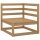 vidaXL 9-tlg. Garten-Lounge-Set Honigbraun Massivholz Kiefer