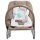 vidaXL Babywippe Taupe Stahl