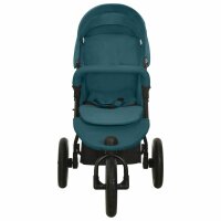 vidaXL Kinderwagen Grün Stahl