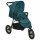 vidaXL Kinderwagen Gr&uuml;n Stahl