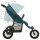 vidaXL Kinderwagen Gr&uuml;n Stahl