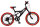 AMIGO Fun Ride 20 Zoll 33 cm Junior 7G Felgenbremse Schwarz/Rot