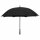 vidaXL Regenschirm Schwarz 130 cm